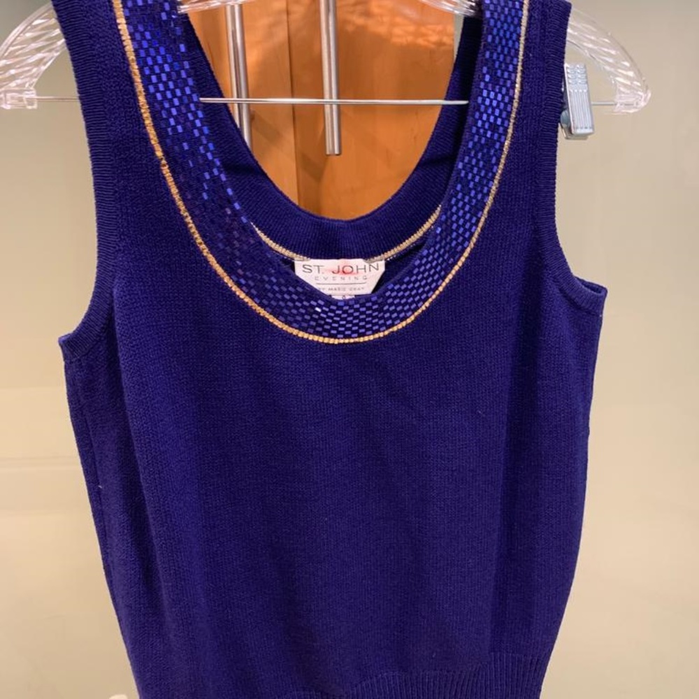 St John Collection two piece dress suit with top